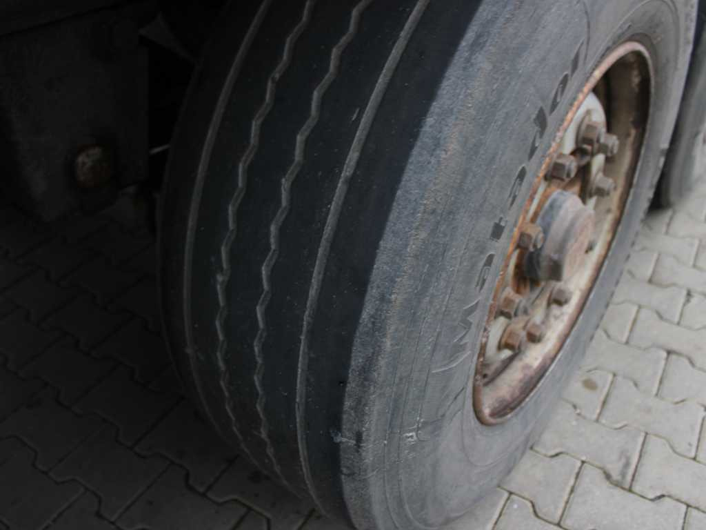 Naczepa platforma/ Burtowa ZASŁAW D-651A, LIFTING AXLE: zdjęcie 14