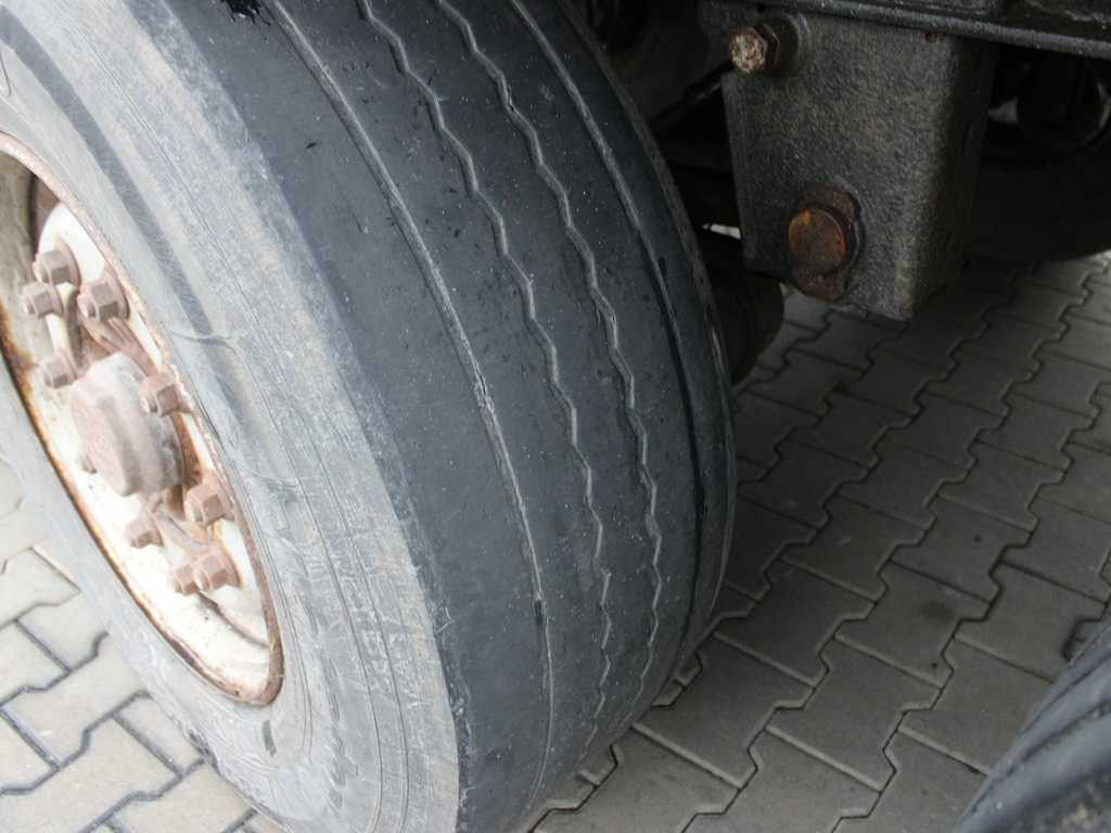 Naczepa platforma/ Burtowa ZASŁAW D-651A, LIFTING AXLE: zdjęcie 11