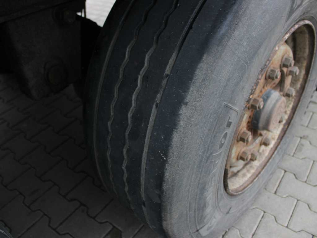 Naczepa platforma/ Burtowa ZASŁAW D-651A, LIFTING AXLE: zdjęcie 13