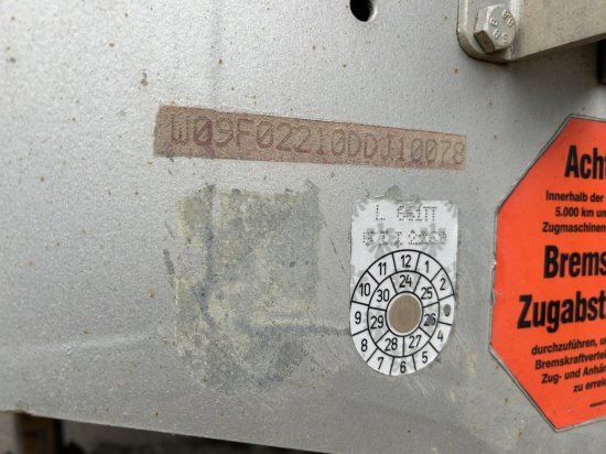 Przyczepa z plandeką Junge Durchlader, Anhänger: zdjęcie 12 Przyczepa z plandeką Junge Durchlader, Anhänger: zdjęcie 12