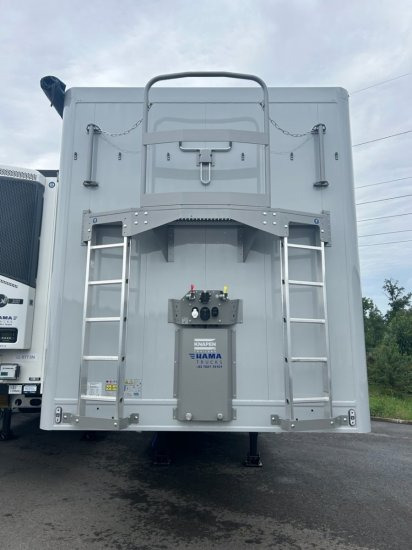 Knapen K100 Schubboden, Neufahrzeug, 10mm Boden, Liftachse, Funk - Naczepa z ruchomą podłogą: zdjęcie 4 Knapen K100 Schubboden, Neufahrzeug, 10mm Boden, Liftachse, Funk - Naczepa z ruchomą podłogą: zdjęcie 4