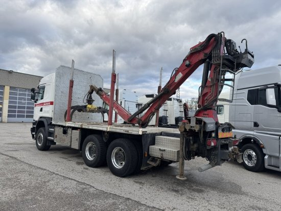 Scania G490 6X6 Blatt-Blatt Penz Kran 12.Z8.70 - Samochód do drewna, Samochod ciężarowy z HDS: zdjęcie 4 Scania G490 6X6 Blatt-Blatt Penz Kran 12.Z8.70 - Samochód do drewna, Samochod ciężarowy z HDS: zdjęcie 4