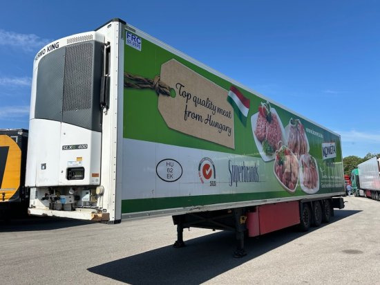 Schmitz SCB S3B SKO24, Kühlauflieger, TK SLXe 400, Liftachse, Fleischbahnen - Naczepa izotermiczna: zdjęcie 1 Schmitz SCB S3B SKO24, Kühlauflieger, TK SLXe 400, Liftachse, Fleischbahnen - Naczepa izotermiczna: zdjęcie 1