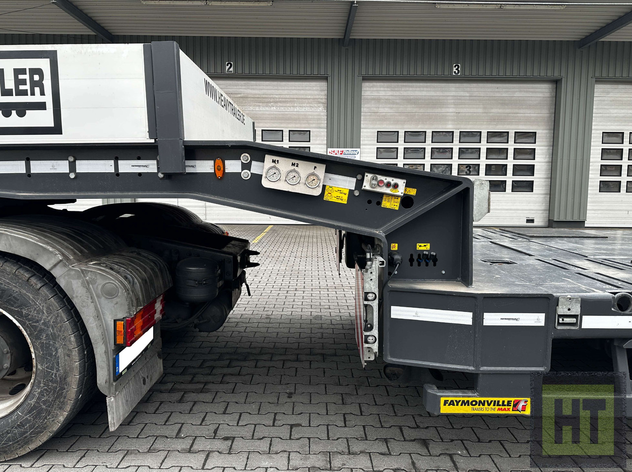 Faymonville 5-Achs-Tele-Semi-Halbachsen-Twinaxle-hydr Rampen - Naczepa niskopodwoziowa: zdjęcie 4 Faymonville 5-Achs-Tele-Semi-Halbachsen-Twinaxle-hydr Rampen - Naczepa niskopodwoziowa: zdjęcie 4