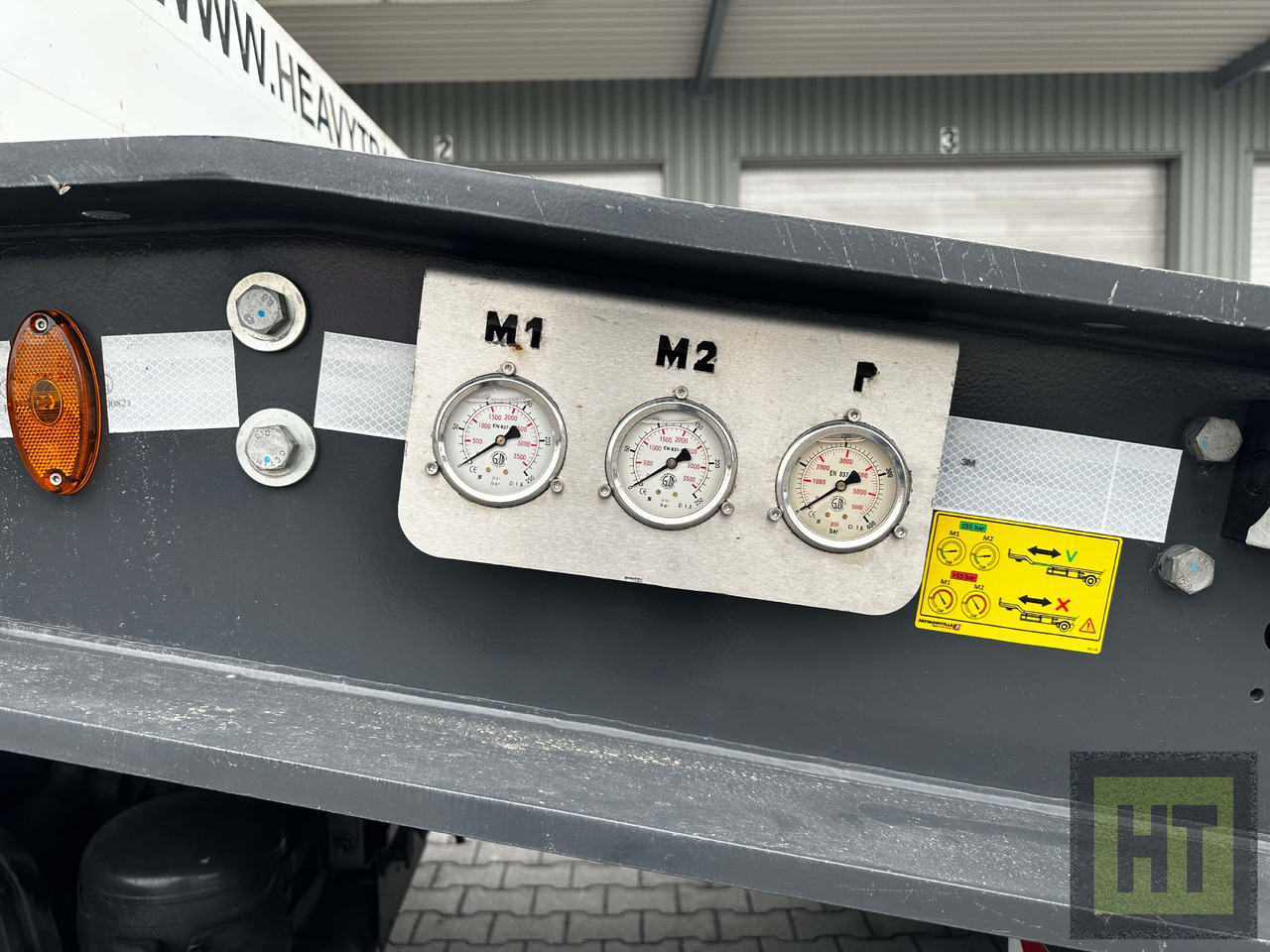 Faymonville 5-Achs-Tele-Semi-Halbachsen-Twinaxle-hydr Rampen - Naczepa niskopodwoziowa: zdjęcie 3 Faymonville 5-Achs-Tele-Semi-Halbachsen-Twinaxle-hydr Rampen - Naczepa niskopodwoziowa: zdjęcie 3