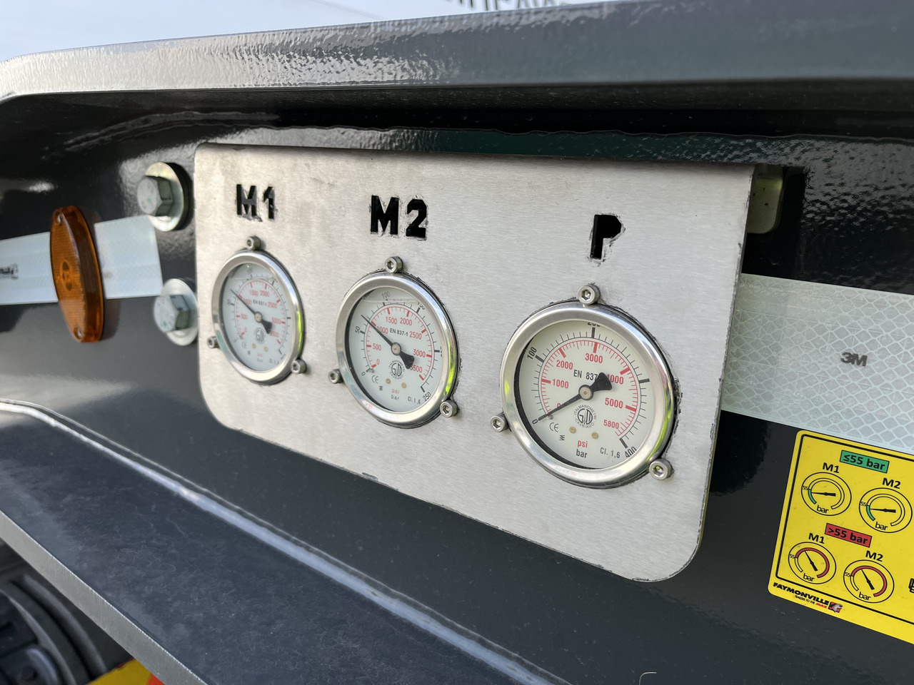 Faymonville 5-Achs-Tele-Semi mit Halbachsen "Twinaxle" und hydr. Rampen Auflieger - Naczepa niskopodwoziowa: zdjęcie 4 Faymonville 5-Achs-Tele-Semi mit Halbachsen "Twinaxle" und hydr. Rampen Auflieger - Naczepa niskopodwoziowa: zdjęcie 4
