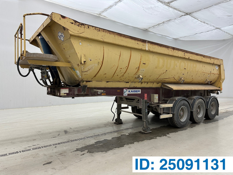 Robuste Kaiser 24 cub in steel - Naczepa wywrotka: zdjęcie 1 Robuste Kaiser 24 cub in steel - Naczepa wywrotka: zdjęcie 1