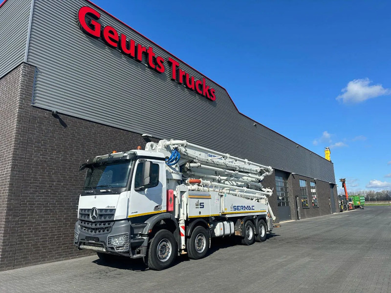 Mercedes-Benz Arocs 4451 8X4 + SERMAC 5Z42 BETONPOMP/BETONPUMPE/CONCRETE PUMP - Pompa do betonu: zdjęcie 2 Mercedes-Benz Arocs 4451 8X4 + SERMAC 5Z42 BETONPOMP/BETONPUMPE/CONCRETE PUMP - Pompa do betonu: zdjęcie 2