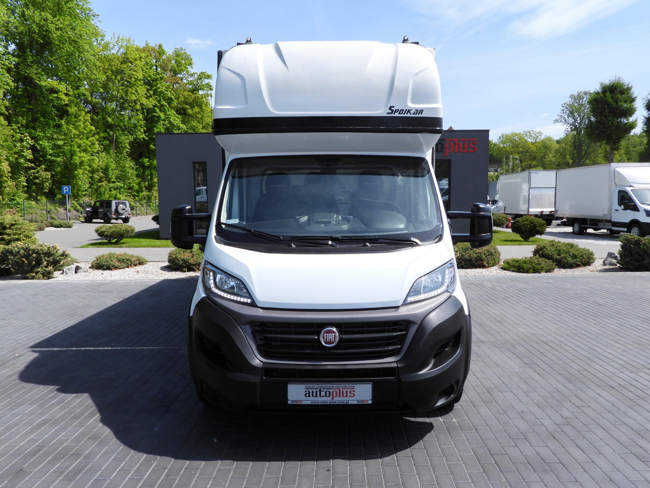 FIAT DUCATO TARPAULIN 10 PALLETS WEBASTO CRUISE CONTROL AIR CONDITIONING LED LIGHTS PNEUMATICS 160HP - Samochód dostawczy plandeka: zdjęcie 5 FIAT DUCATO TARPAULIN 10 PALLETS WEBASTO CRUISE CONTROL AIR CONDITIONING LED LIGHTS PNEUMATICS 160HP - Samochód dostawczy plandeka: zdjęcie 5