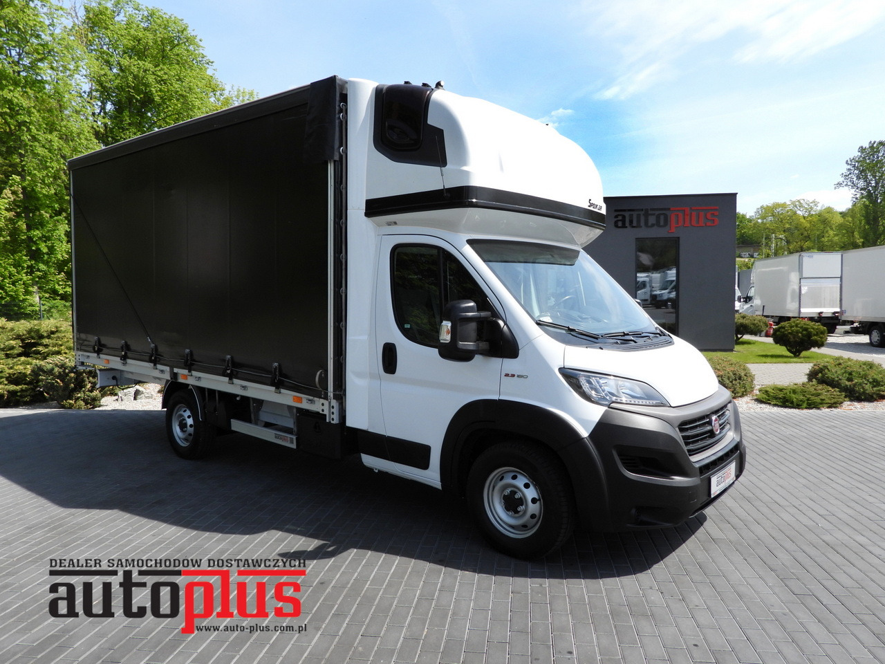 FIAT DUCATO TARPAULIN 10 PALLETS WEBASTO CRUISE CONTROL AIR CONDITIONING LED LIGHTS PNEUMATICS 160HP - Samochód dostawczy plandeka: zdjęcie 1 FIAT DUCATO TARPAULIN 10 PALLETS WEBASTO CRUISE CONTROL AIR CONDITIONING LED LIGHTS PNEUMATICS 160HP - Samochód dostawczy plandeka: zdjęcie 1