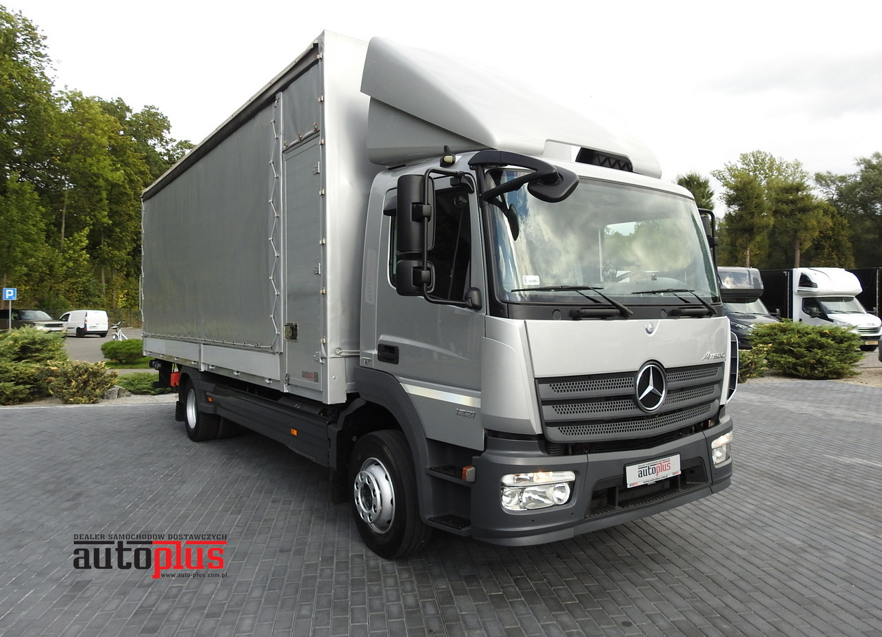 MERCEDES ATEGO 1221 TARPAULIN LIFT 16 PALLETS WEBASTO AIR CONDITIONING PNEUMATICS TWIN WHEELS 230HP - Samochód ciężarowy plandeka: zdjęcie 1 MERCEDES ATEGO 1221 TARPAULIN LIFT 16 PALLETS WEBASTO AIR CONDITIONING PNEUMATICS TWIN WHEELS 230HP - Samochód ciężarowy plandeka: zdjęcie 1