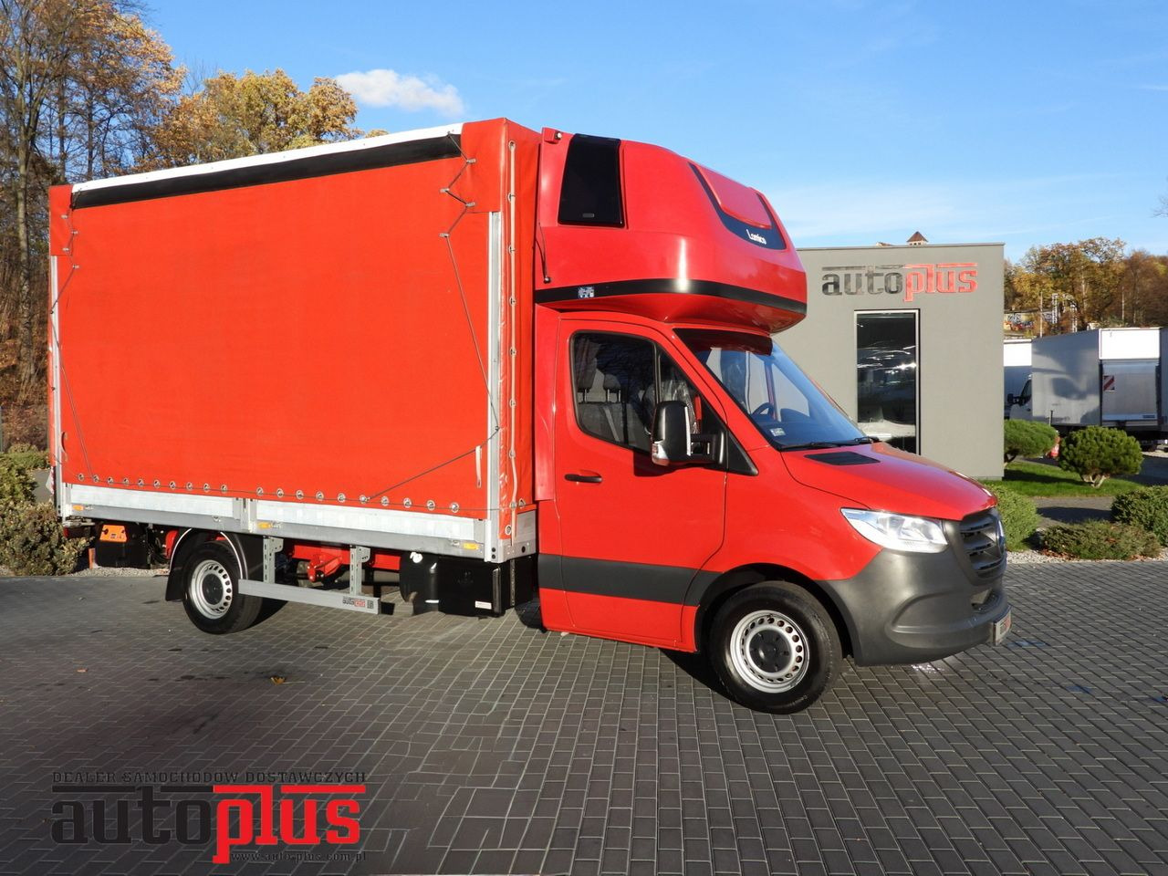 MERCEDES SPRINTER 316 TARPAULIN LIFT 8 PALLETS WEBASTO CRUISE CONTROL AIR CONDITIONING 160HP - Samochód dostawczy plandeka: zdjęcie 1 MERCEDES SPRINTER 316 TARPAULIN LIFT 8 PALLETS WEBASTO CRUISE CONTROL AIR CONDITIONING 160HP - Samochód dostawczy plandeka: zdjęcie 1