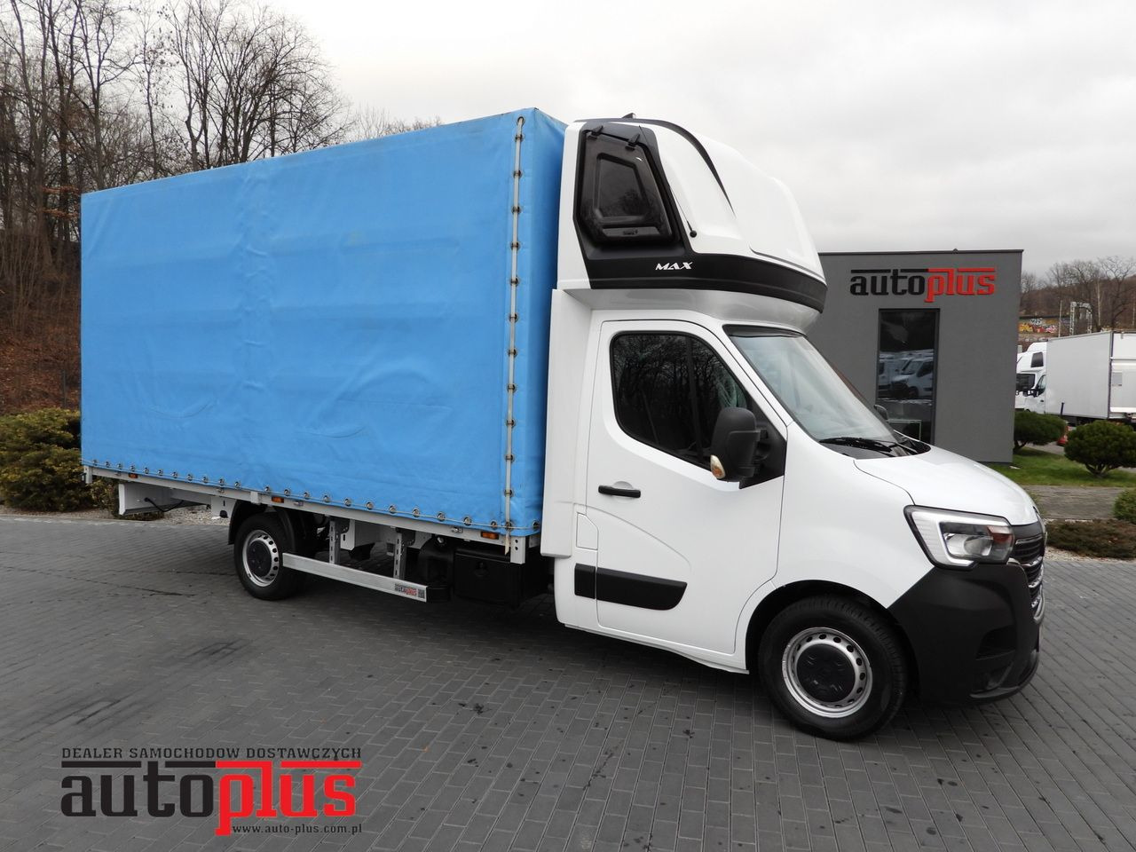 RENAULT MASTER TARPAULIN 10 PALLETS CRUISE CONTROL NAVIGATION LED LIGHTS PNEUMATICS AIR CONDITIONING 165HP - Samochód dostawczy plandeka: zdjęcie 1 RENAULT MASTER TARPAULIN 10 PALLETS CRUISE CONTROL NAVIGATION LED LIGHTS PNEUMATICS AIR CONDITIONING 165HP - Samochód dostawczy plandeka: zdjęcie 1