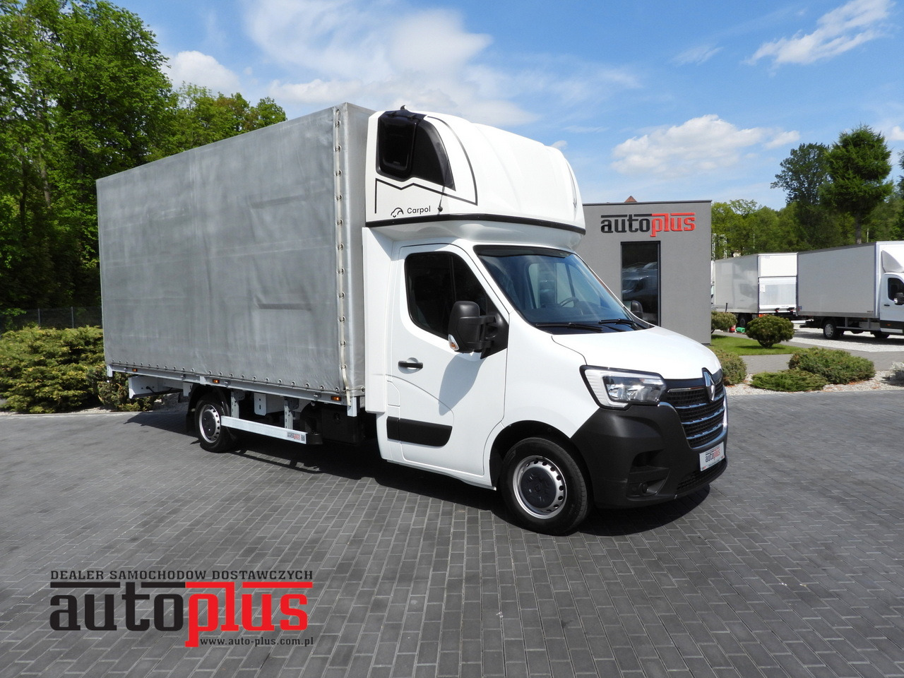 RENAULT MASTER TARPAULIN 10 PALLETS WEBASTO CRUISE CONTROL LED LIGHTS PNEUMATICS AIR CONDITIONING 165HP - Samochód dostawczy plandeka: zdjęcie 1 RENAULT MASTER TARPAULIN 10 PALLETS WEBASTO CRUISE CONTROL LED LIGHTS PNEUMATICS AIR CONDITIONING 165HP - Samochód dostawczy plandeka: zdjęcie 1