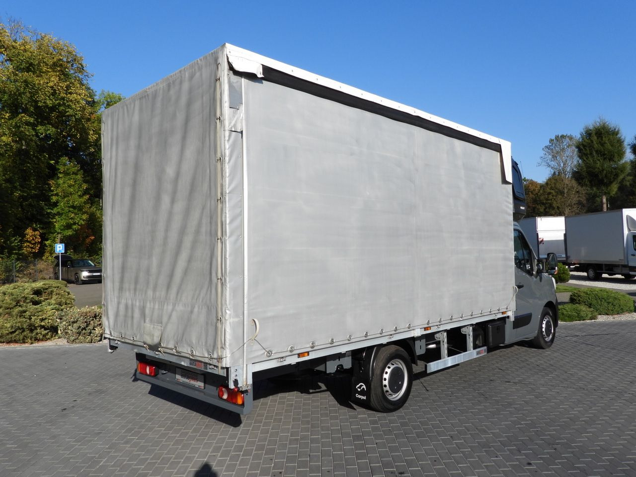 RENAULT MASTER TARPAULIN 10 PALLETS WEBASTO CRUISE CONTROL LED LIGHTS PNEUMATICS AIR CONDITIONING 165HP - Samochód dostawczy plandeka: zdjęcie 3 RENAULT MASTER TARPAULIN 10 PALLETS WEBASTO CRUISE CONTROL LED LIGHTS PNEUMATICS AIR CONDITIONING 165HP - Samochód dostawczy plandeka: zdjęcie 3