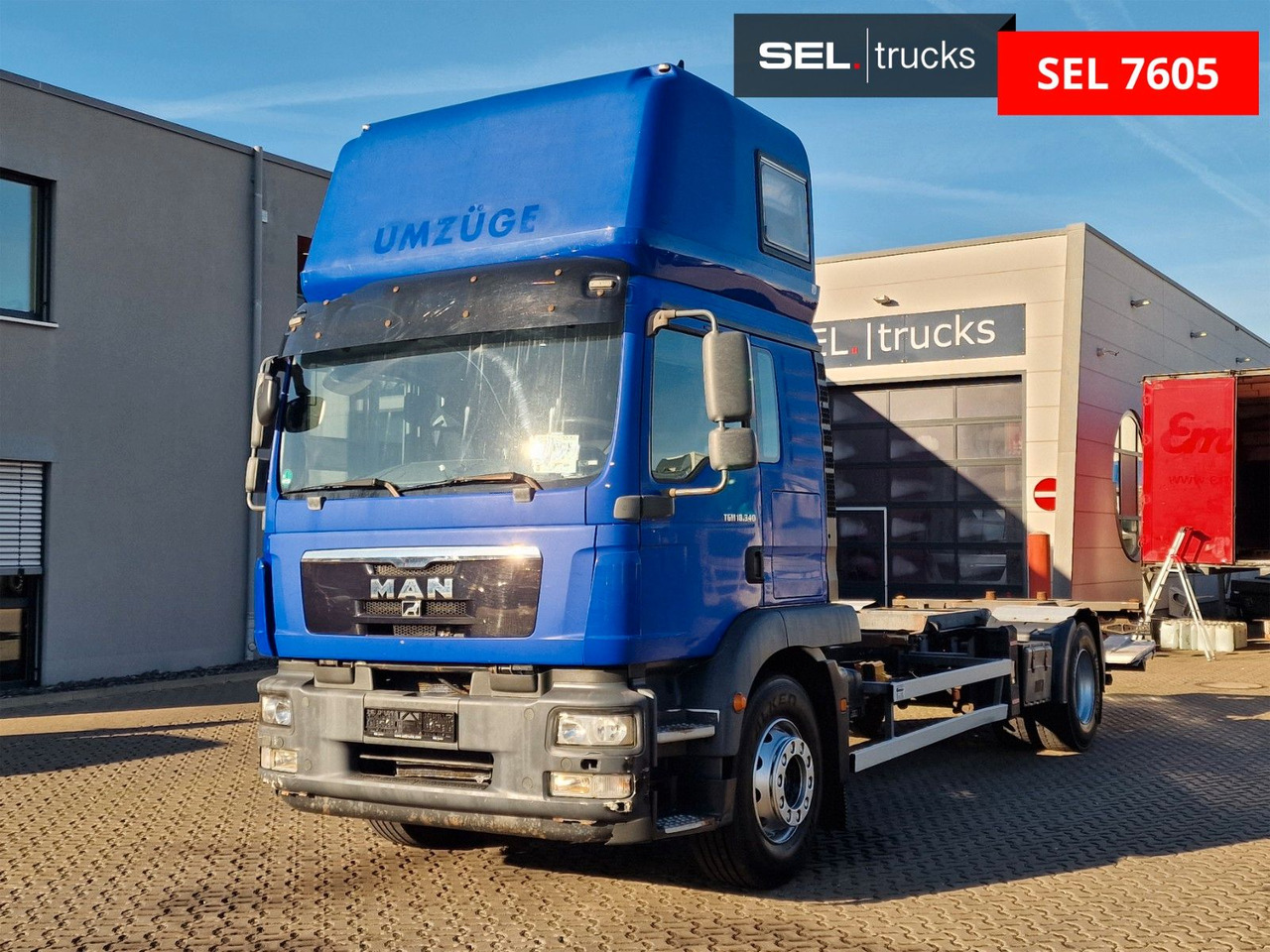 MAN TGM 18.340 4X2 LL / Ladebordwand / 3 Betten - Ciężarówka kontenerowiec/ System wymienny: zdjęcie 1 MAN TGM 18.340 4X2 LL / Ladebordwand / 3 Betten - Ciężarówka kontenerowiec/ System wymienny: zdjęcie 1