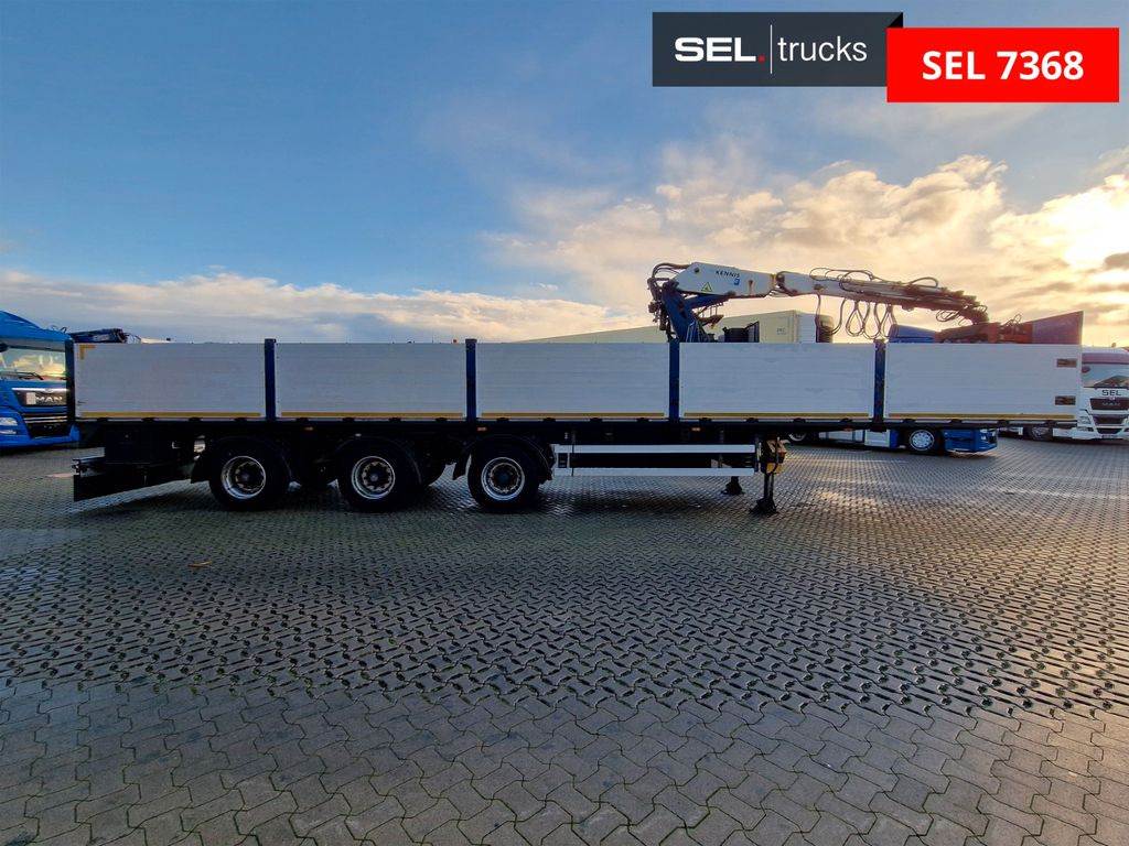 Schröder S11/24-P2-13,55 / Kran / Lenkachse Schröder S11/24-P2-13,55 / Kran / Lenkachse - Naczepa platforma/ Burtowa: zdjęcie 4 Schröder S11/24-P2-13,55 / Kran / Lenkachse Schröder S11/24-P2-13,55 / Kran / Lenkachse - Naczepa platforma/ Burtowa: zdjęcie 4