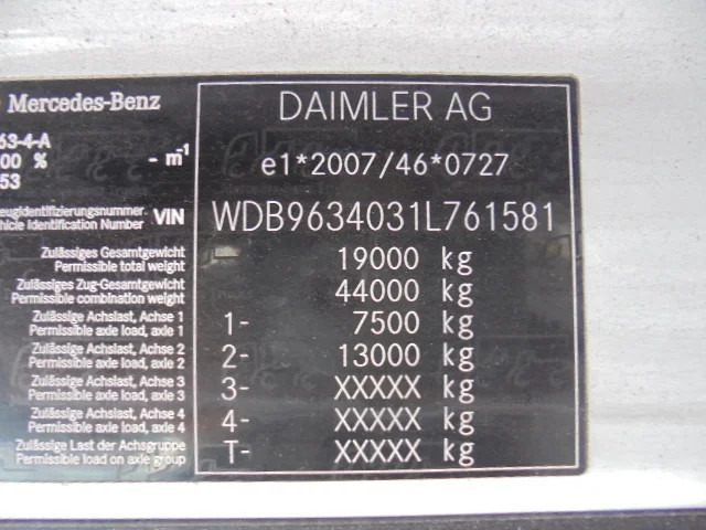 Ciągnik siodłowy Mercedes-Benz Actros 1842 LS EUR6: zdjęcie 13 Ciągnik siodłowy Mercedes-Benz Actros 1842 LS EUR6: zdjęcie 13