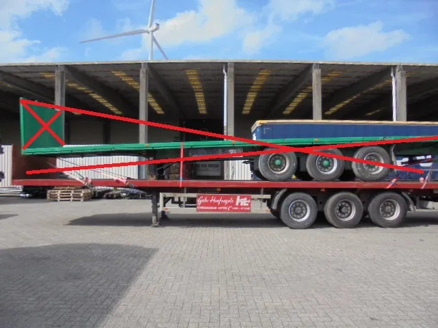 Fruehauf ONCR 39-327 A - Naczepa platforma/ Burtowa: zdjęcie 3 Fruehauf ONCR 39-327 A - Naczepa platforma/ Burtowa: zdjęcie 3