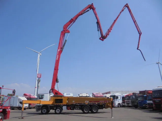 Mercedes-Benz Actros 4144 8X4 SANY 56M BETONPOMP - Pompa do betonu: zdjęcie 1 Mercedes-Benz Actros 4144 8X4 SANY 56M BETONPOMP - Pompa do betonu: zdjęcie 1