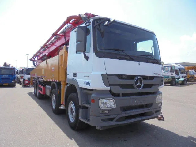Mercedes-Benz Actros 4144 8X4 SANY 56M BETONPOMP - Pompa do betonu: zdjęcie 4 Mercedes-Benz Actros 4144 8X4 SANY 56M BETONPOMP - Pompa do betonu: zdjęcie 4