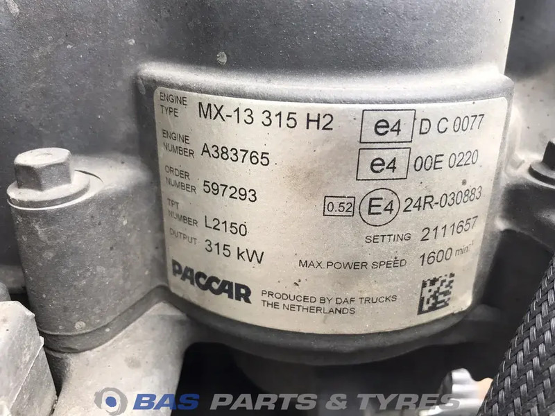 DAF CF Euro 6 Motor DAF MX13 315 H2 2148415 - Silnik do Samochodów ciężarowych: zdjęcie 5 DAF CF Euro 6 Motor DAF MX13 315 H2 2148415 - Silnik do Samochodów ciężarowych: zdjęcie 5