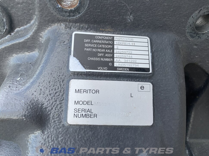 Volvo Differentieel Volvo RSS1370B 24260243 - Dyferencjał do Samochodów ciężarowych: zdjęcie 5 Volvo Differentieel Volvo RSS1370B 24260243 - Dyferencjał do Samochodów ciężarowych: zdjęcie 5