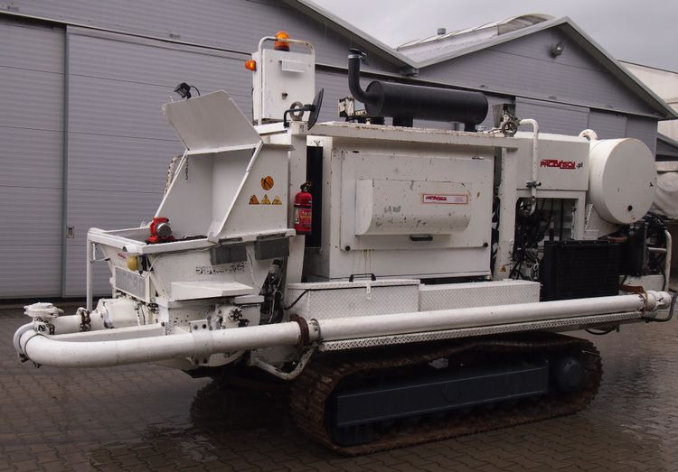 Pompa do betonu Mecbo Cartrack P4,65 APV 70bar 2009 Pompa do betonu MECBO P4,65 na gąsienicach - Stacjonarna pompa do betonu: zdjęcie 1 Pompa do betonu Mecbo Cartrack P4,65 APV 70bar 2009 Pompa do betonu MECBO P4,65 na gąsienicach - Stacjonarna pompa do betonu: zdjęcie 1