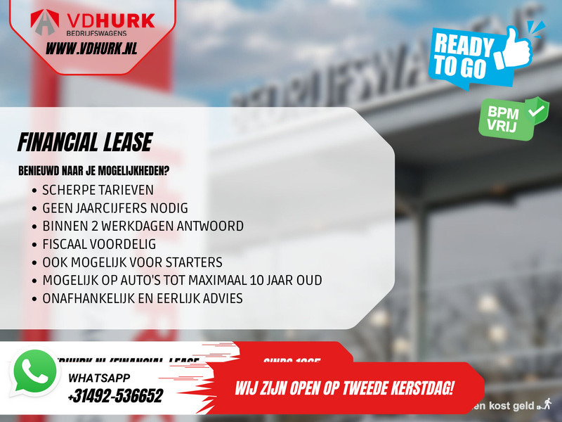 Furgon Fiat Doblò 1.5 HDi 100 pk 3 Pers./ CarPlay/ Stoelverw./ Camera/ PDC/ Cruise/ Airco: zdjęcie 13