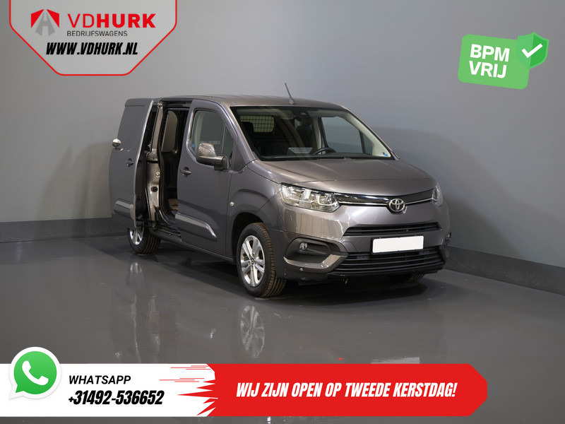 Toyota PROACE CITY 1.2 Turbo 130 pk Aut. BENZINE 3Pers./ Stoelverw./ Climate/ Keyless/ Carplay/ Cruise/ PDC/ Trekhaak - Mały samochód dostawczy: zdjęcie 1 Toyota PROACE CITY 1.2 Turbo 130 pk Aut. BENZINE 3Pers./ Stoelverw./ Climate/ Keyless/ Carplay/ Cruise/ PDC/ Trekhaak - Mały samochód dostawczy: zdjęcie 1