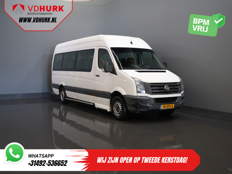 Volkswagen Crafter 35 2.0 TDI L3H2 EXPORT ONLY! €9.559 incl BTW/BPM Rolstoellift/ 9 Pers/ 9P/ Sidebars/ Rearbar/ Airco - Minibus, Mikrobus: zdjęcie 1 Volkswagen Crafter 35 2.0 TDI L3H2 EXPORT ONLY! €9.559 incl BTW/BPM Rolstoellift/ 9 Pers/ 9P/ Sidebars/ Rearbar/ Airco - Minibus, Mikrobus: zdjęcie 1