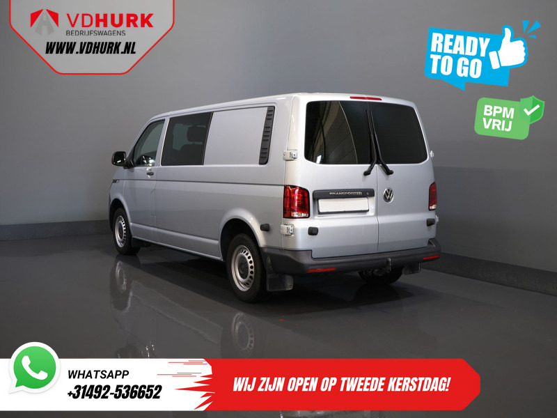 Volkswagen Transporter T6.1 2.0 TDI 150 pk DSG Aut. L2 DC BPM VRIJ! Dubbel Cabine 6 Pers./ Lage KM!/ Adapt.Cruise/ 270Gr. Deuren/ Navi/ Carplay/ Trekha - Furgon, Samochód dostawczy doka: zdjęcie 2 Volkswagen Transporter T6.1 2.0 TDI 150 pk DSG Aut. L2 DC BPM VRIJ! Dubbel Cabine 6 Pers./ Lage KM!/ Adapt.Cruise/ 270Gr. Deuren/ Navi/ Carplay/ Trekha - Furgon, Samochód dostawczy doka: zdjęcie 2