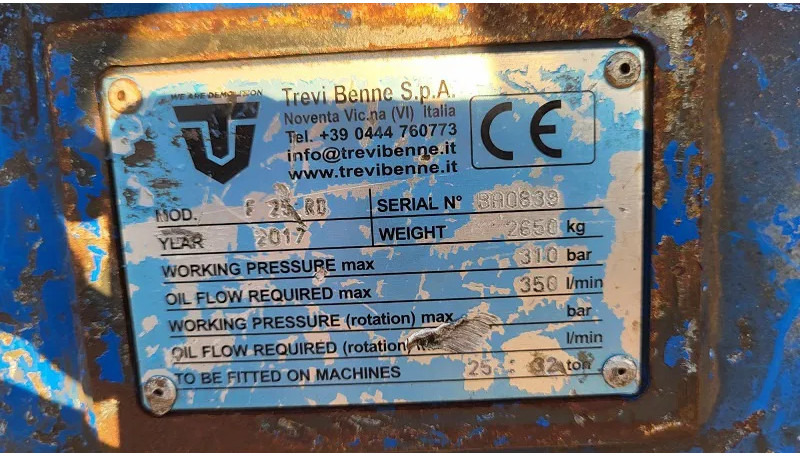 Trevibenne F25 RD Crusher - Nożyce wyburzeniowe do Maszyn budowlanych: zdjęcie 4 Trevibenne F25 RD Crusher - Nożyce wyburzeniowe do Maszyn budowlanych: zdjęcie 4
