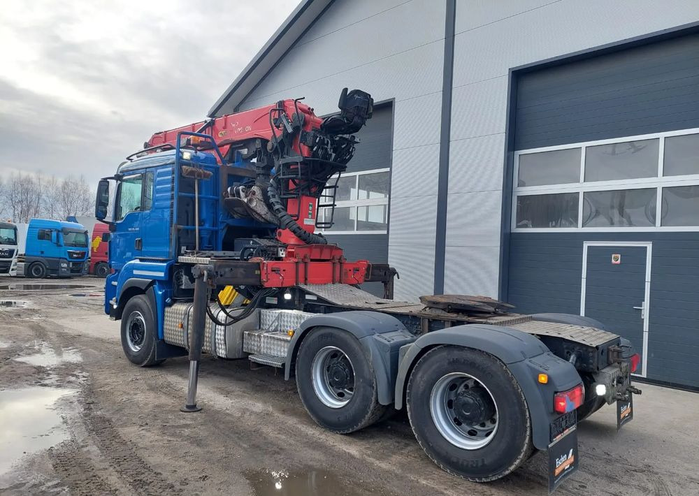 MAN TGS 26-480 6x4 do drewna PALFINGER Epsilon S 270L83 - Ciągnik siodłowy: zdjęcie 4 MAN TGS 26-480 6x4 do drewna PALFINGER Epsilon S 270L83 - Ciągnik siodłowy: zdjęcie 4