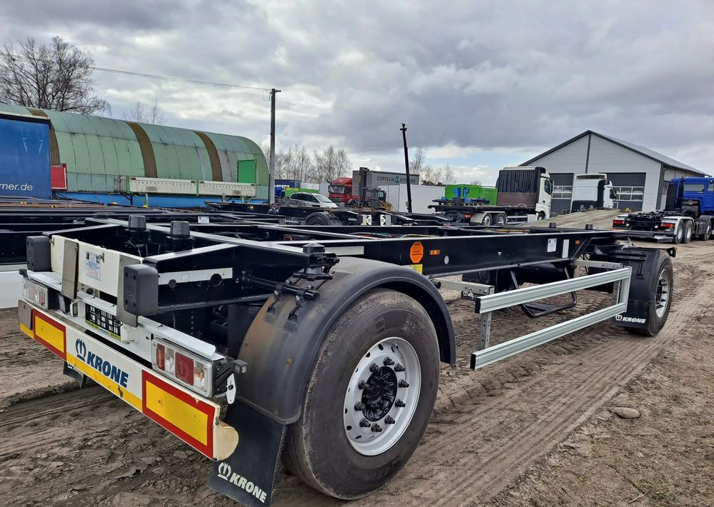 Krone Przyczepa Krone BDF 2017 rok - Przyczepa kontenerowiec/ System wymienny: zdjęcie 2 Krone Przyczepa Krone BDF 2017 rok - Przyczepa kontenerowiec/ System wymienny: zdjęcie 2