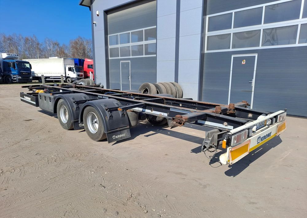 Krone Przyczepa Tandem - Przyczepa kontenerowiec/ System wymienny: zdjęcie 1 Krone Przyczepa Tandem - Przyczepa kontenerowiec/ System wymienny: zdjęcie 1