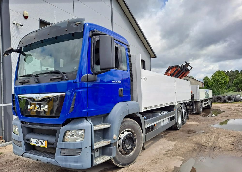 MAN TGS 26.400 Budowlanka Euro 6 - Samochód ciężarowy skrzyniowy/ Platforma, Samochod ciężarowy z HDS: zdjęcie 5 MAN TGS 26.400 Budowlanka Euro 6 - Samochód ciężarowy skrzyniowy/ Platforma, Samochod ciężarowy z HDS: zdjęcie 5