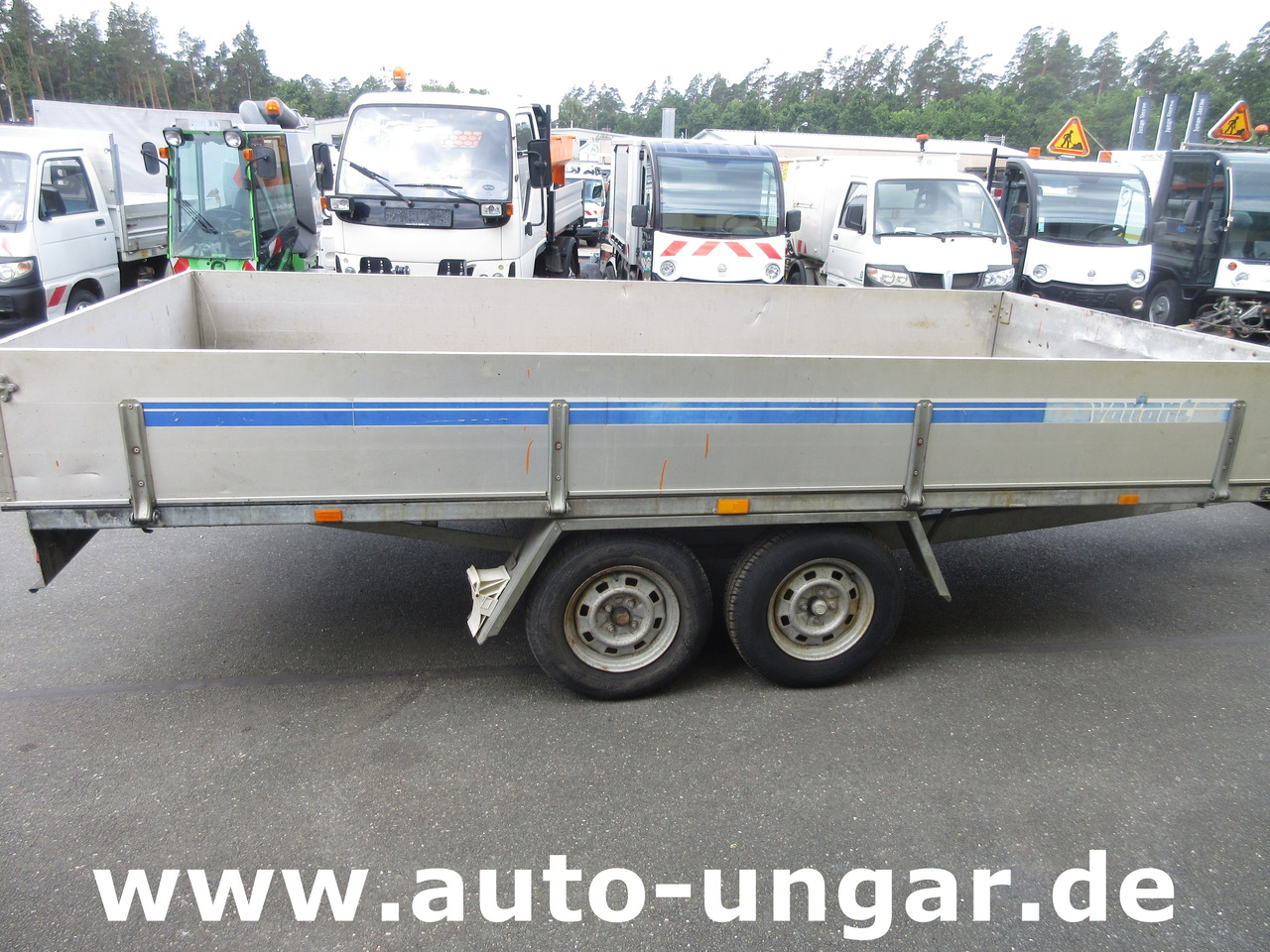 Buhl Variant 2000 Anhänger Pritsche Hochlader 2.000kg Alubordwände - Przyczepa platforma/ Skrzyniowa: zdjęcie 2 Buhl Variant 2000 Anhänger Pritsche Hochlader 2.000kg Alubordwände - Przyczepa platforma/ Skrzyniowa: zdjęcie 2