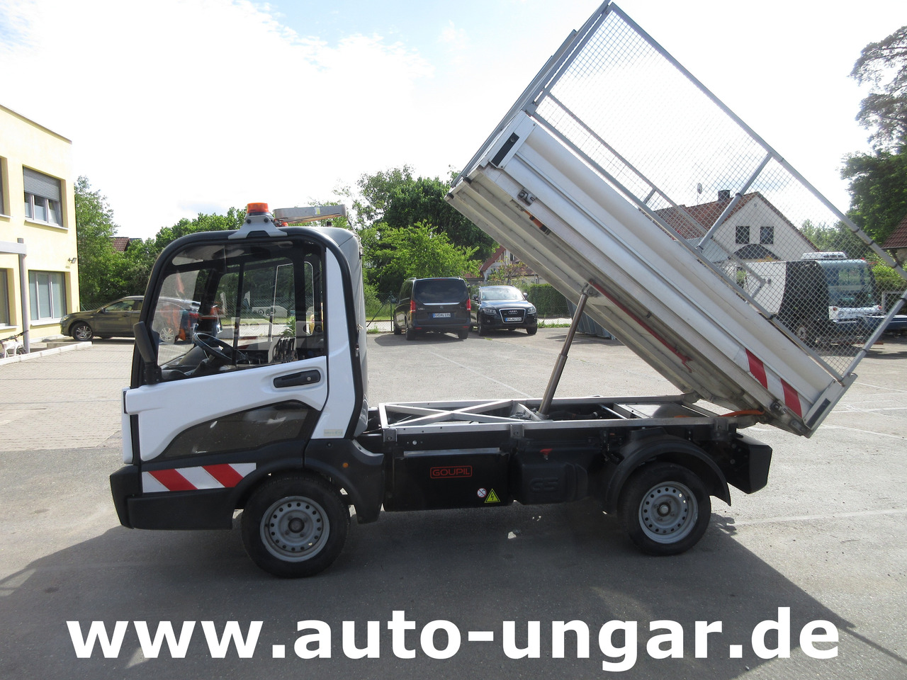 GOUPIL G5 Kipper lange Pritsche AHK Bordwanderhöhung Elektrofahrzeug - Elektryczny pojazd użytkowy: zdjęcie 4 GOUPIL G5 Kipper lange Pritsche AHK Bordwanderhöhung Elektrofahrzeug - Elektryczny pojazd użytkowy: zdjęcie 4