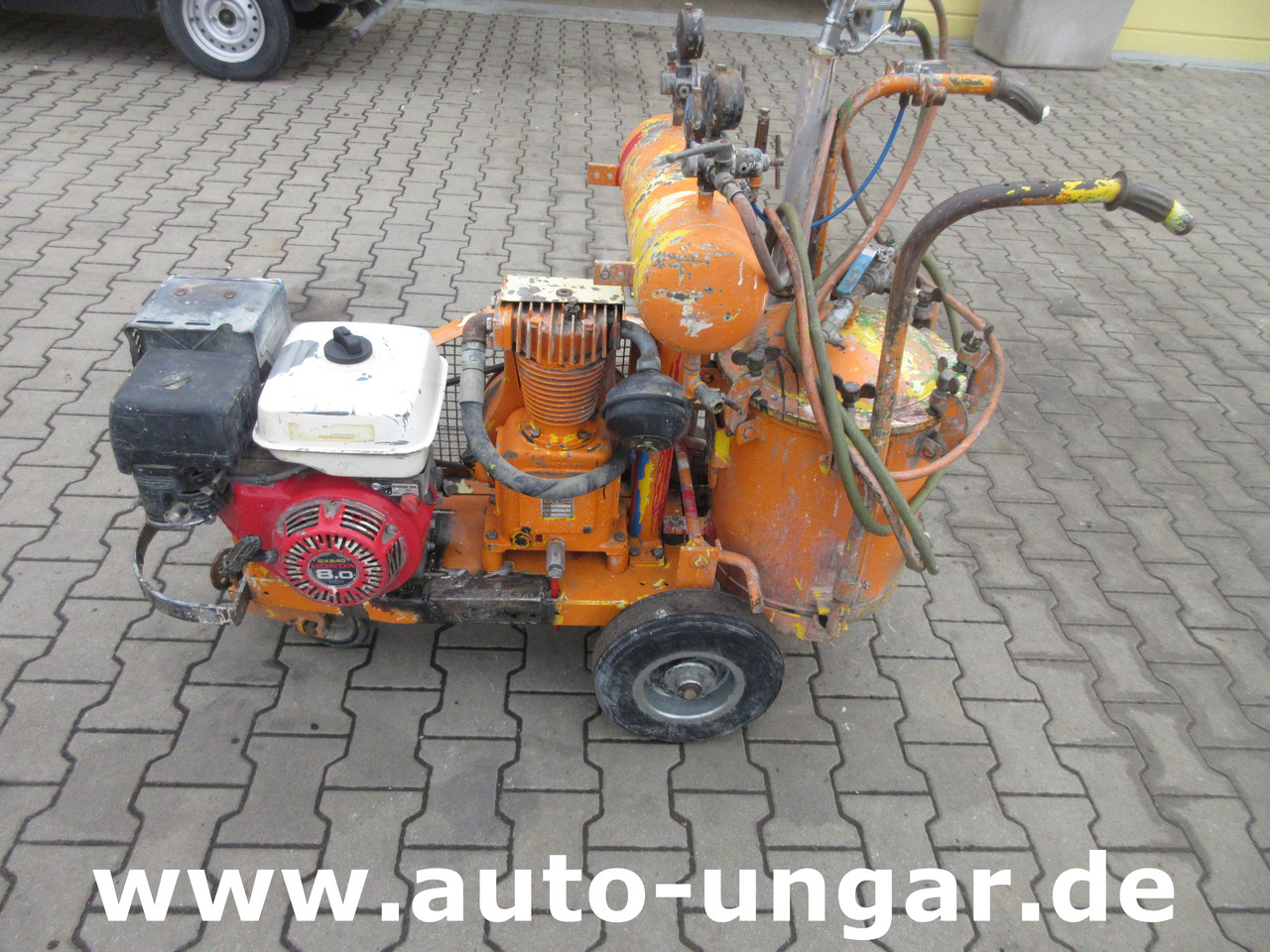 Greggory Roadmarking Straßenmarkiermaschine Hofmann Graco LineLazer Euroliners - Maszyna drogowa: zdjęcie 2 Greggory Roadmarking Straßenmarkiermaschine Hofmann Graco LineLazer Euroliners - Maszyna drogowa: zdjęcie 2