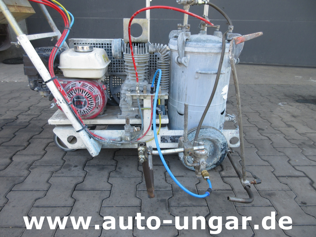 Hofmann H5-1 Straßenmarkierungsmaschine Roadmarking Machine Graco Markiermaschine - Maszyna drogowa: zdjęcie 2 Hofmann H5-1 Straßenmarkierungsmaschine Roadmarking Machine Graco Markiermaschine - Maszyna drogowa: zdjęcie 2