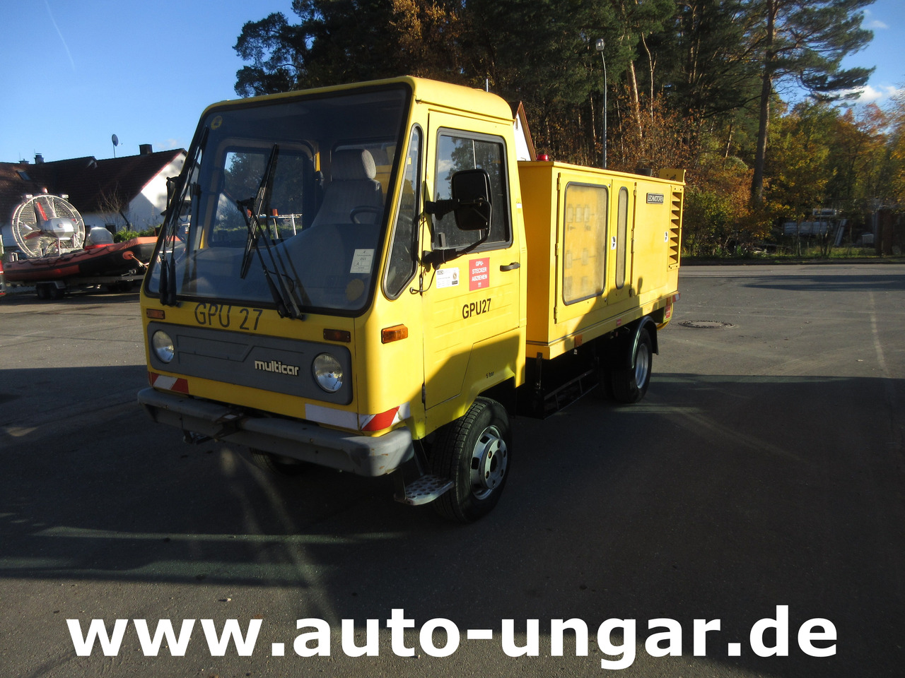 MULTICAR M26 Lechmotoren GPU Ground Power Unit - used GSE - 28V DC & 115V 400Hz - Lotniskowy zasilacz elektroenergetyczny: zdjęcie 2 MULTICAR M26 Lechmotoren GPU Ground Power Unit - used GSE - 28V DC & 115V 400Hz - Lotniskowy zasilacz elektroenergetyczny: zdjęcie 2