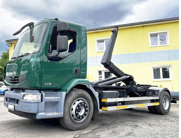 Renault Midlum 280.18 DXi - Ciężarówka hakowiec: zdjęcie 1 Renault Midlum 280.18 DXi - Ciężarówka hakowiec: zdjęcie 1