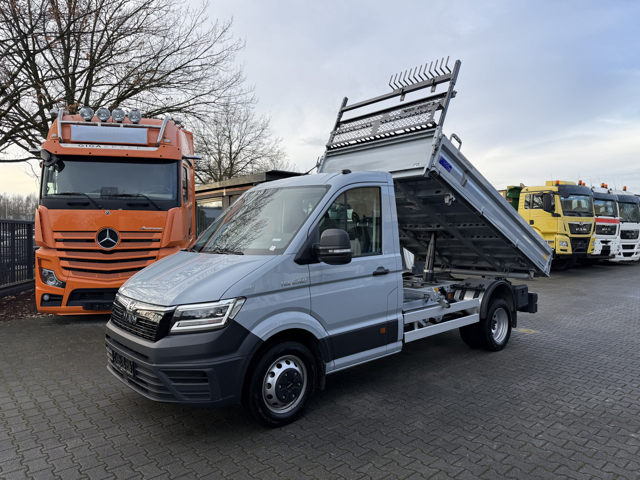 MAN TGE 6.160 Meiller Trigenius Neuwertig ! - Wywrotka: zdjęcie 1 MAN TGE 6.160 Meiller Trigenius Neuwertig ! - Wywrotka: zdjęcie 1