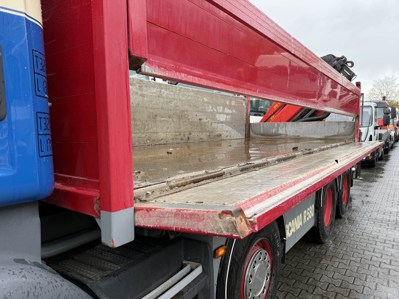 Scania R580 V8 8X4 Kipper Kran Palfinger 22002 - Wywrotka, Samochod ciężarowy z HDS: zdjęcie 5 Scania R580 V8 8X4 Kipper Kran Palfinger 22002 - Wywrotka, Samochod ciężarowy z HDS: zdjęcie 5