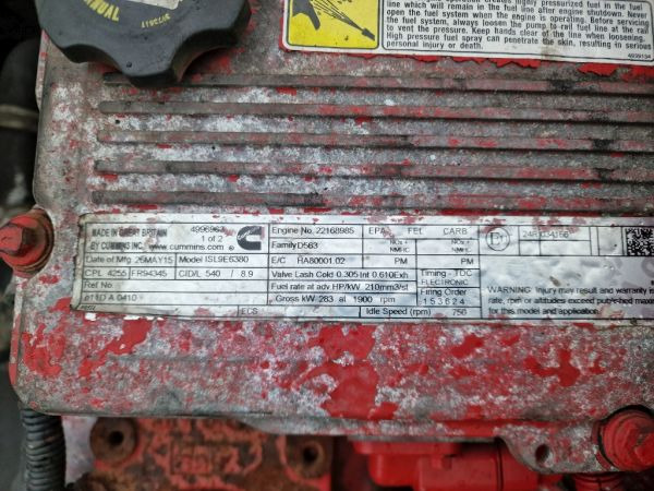 Cummins ISL9E6380 Engine (Bus) - Silnik: zdjęcie 3 Cummins ISL9E6380 Engine (Bus) - Silnik: zdjęcie 3