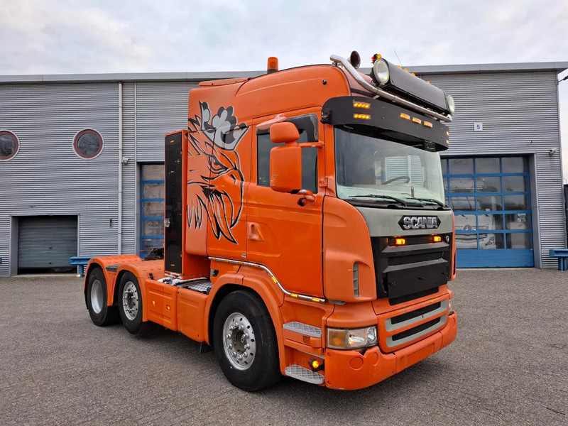 Scania R480 / HYDRAULICS / DOUBLE TANK / LIFT+LENKACHSE / 746830 KM / ALCOA / LEATHER / EURO-4 / 2007 - Ciągnik siodłowy: zdjęcie 2 Scania R480 / HYDRAULICS / DOUBLE TANK / LIFT+LENKACHSE / 746830 KM / ALCOA / LEATHER / EURO-4 / 2007 - Ciągnik siodłowy: zdjęcie 2