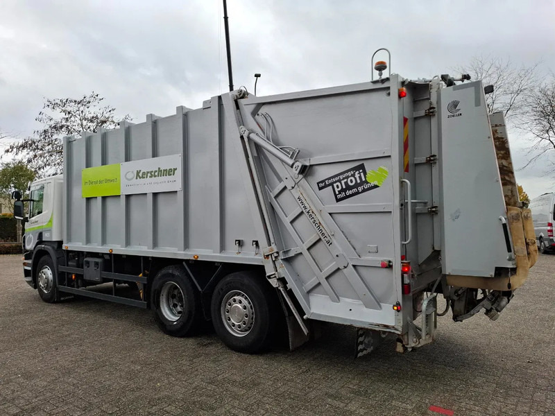 Scania P360 / RETARDER / ONLY:234640 KM / LENKACHSE / AIRCO / WORKING GARBAGE TRUCK / AUTOMATIC / EURO-5 / 2013 - Śmieciarka: zdjęcie 3 Scania P360 / RETARDER / ONLY:234640 KM / LENKACHSE / AIRCO / WORKING GARBAGE TRUCK / AUTOMATIC / EURO-5 / 2013 - Śmieciarka: zdjęcie 3