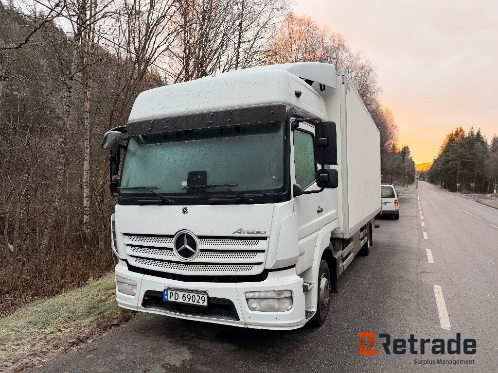 Skapbil MERCEDES-BENZ Atego nylig EU - Samochód ciężarowy furgon: zdjęcie 1 Skapbil MERCEDES-BENZ Atego nylig EU - Samochód ciężarowy furgon: zdjęcie 1