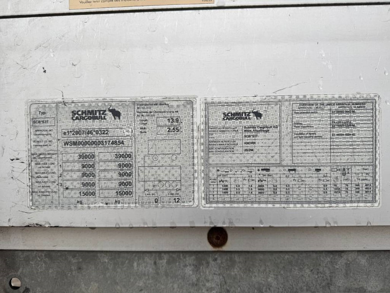 Naczepa plandeka Schmitz Cargobull SCB*S3T Drankentrailer / 3 Axles / Speed Curtain: zdjęcie 18 Naczepa plandeka Schmitz Cargobull SCB*S3T Drankentrailer / 3 Axles / Speed Curtain: zdjęcie 18